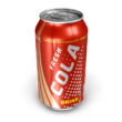 A photo of a generic cola soda.